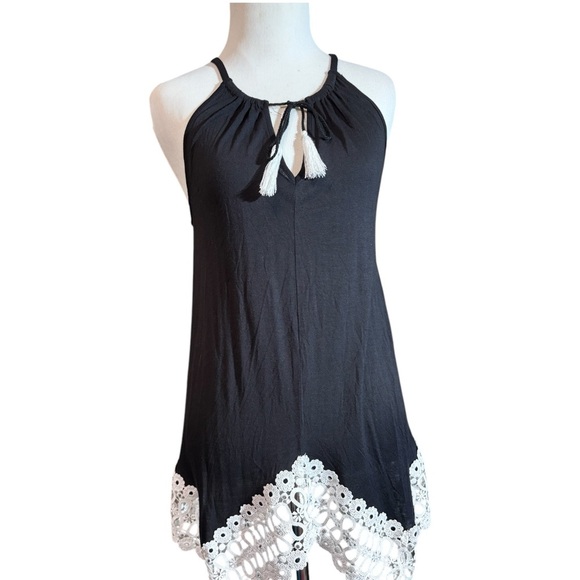 INC International‎ Concepts Black Asymmetrical Sleeveless Tank Top - Picture 1 of 1